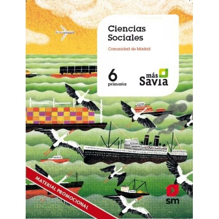 CIENCIAS SOCIALES 6º PRIMARIA MADRID MAS SAVIA
