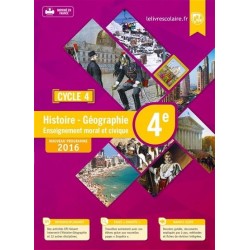 Histoire-géographie-emc  4ème (édition 2016)