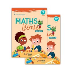 Les maths avec Léonie CP - Méthode de Singapour Cahier de l'élève 1 et 2 - Edition 2019