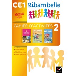 Ribambelle CE1 Série jaune Edition 2016  Cahier d’activités 2 + Livre d’entraînement à la lecture 2