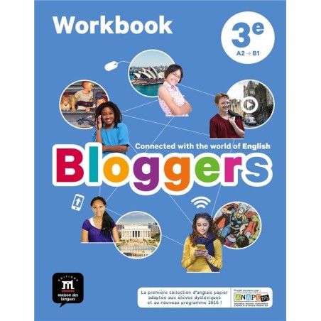 Bloggers  anglais  3e  cahier d'activités